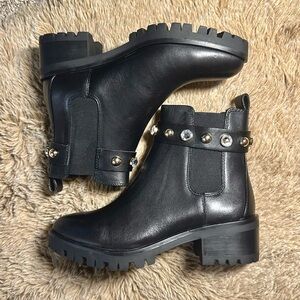 Karl Lagerfeld Paris Studded Boots